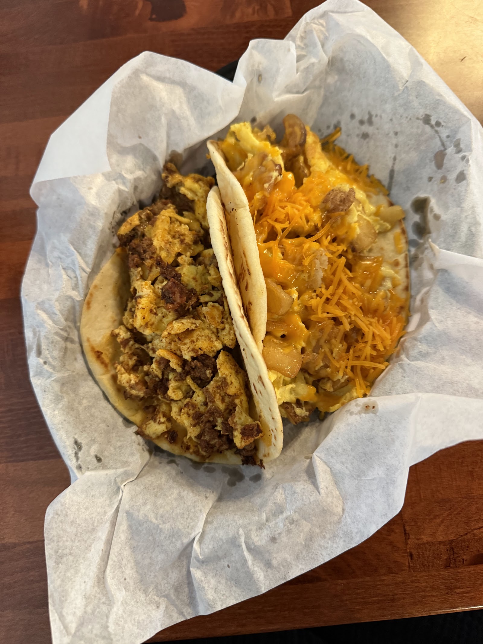 Homemade bakery items at Hermano's Taqueria & Bakery