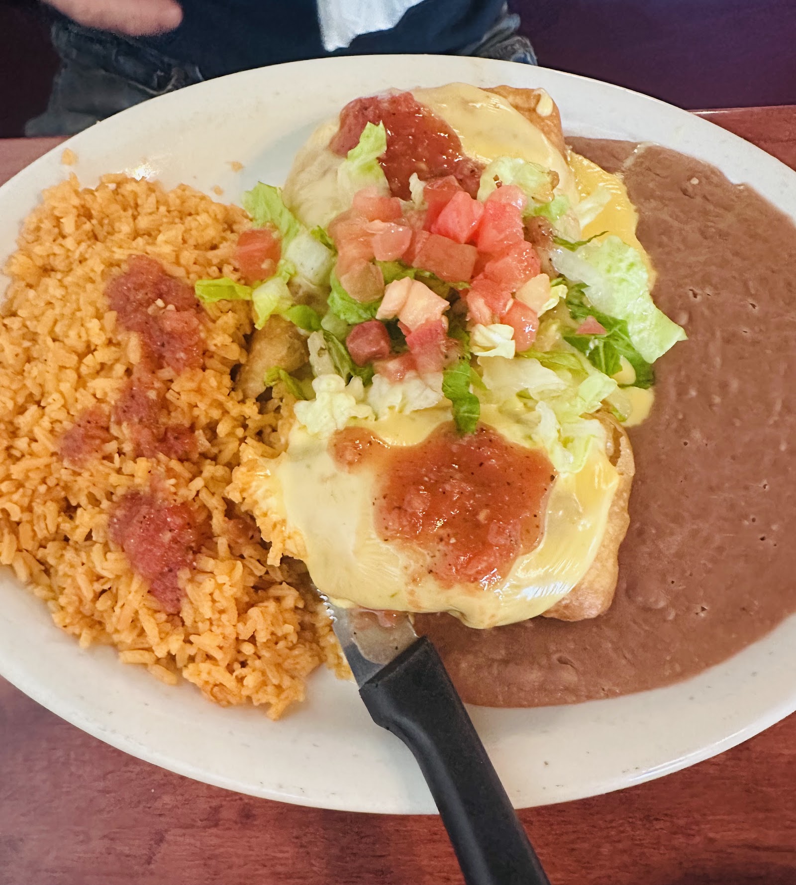 Dining area at Hermano's Taqueria & Bakery